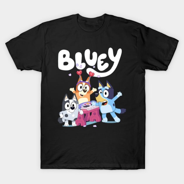 Bluey Horsey Ride T-Shirt by ExpresYourself